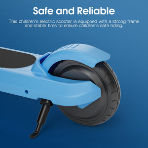 Electric Scooter is Suitable for Children Aged 6-9, Electric Scooter for Kids, 4 Height Adjustable Scooter