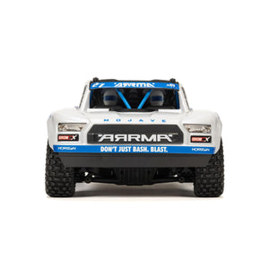 RC Truck Mojave GROM 4X4 223S BLX BRUSHLESS Small Scale Desert Truck RTR with DSC, Battery & Charger Included, White, ARA2304ST2