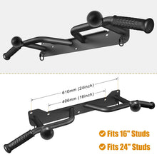 Load image into Gallery viewer, Kipika Heavy Duty Wall Mounted Doorway Pull Up Bar (B: 39" Wall Mount Pull Up Bar &amp; Ball)
