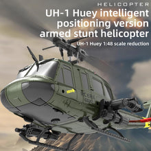Load image into Gallery viewer, RC Helicopter - 1/48 Scale 2.4G 6CH Flybarless Remote Control Helicopter Model, 3D Stunt Flight &amp; High-Precision RC Airplane

