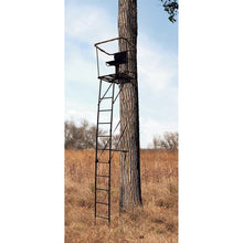 Load image into Gallery viewer, Guide Gear 16' Swivel Ladder Tree Stand for Hunting Climbing Seat Hunt Gear Equipment Accessories
