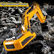 Load image into Gallery viewer, 1:14 Remote Control Excavator RC Construction Vehicles 21 Channel 2.4G Full Function Digger Toys，2 Rechargeable Battery
