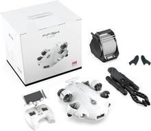 Load image into Gallery viewer, Underwater Drone with Robotic Arm, with Removable SD Card, QYSEA AI Vision Lock 360° Omnidirectional Movement
