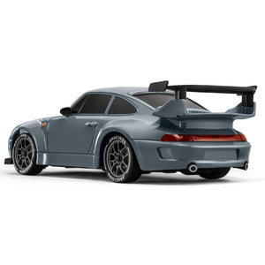 RC Drift Car, 1:24 Remote Control Car for Kids, 20KM/H 4WD High Speed RC Cars with LED Lights, Two Batteries, Extra Drifting Tires