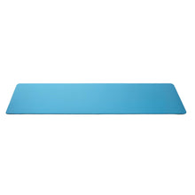 Load image into Gallery viewer, Amazon Basics 0.25-inch Thick TPE Exercise Yoga Mat with Carrying Strap, Aqua
