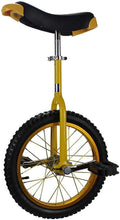 Load image into Gallery viewer, 18&quot; Unicycle for Beginners, Adjustable Seat, Alloy Rim, Extra-Thick Tires, 150kg/330lb Load, Skid-Proof Design
