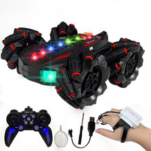 Load image into Gallery viewer, Remote Control Car Toys for Kids, 2.4GHz Indoor/Outdoor All Terrain Electric 4WD Gesture Sensing RC Car, Red
