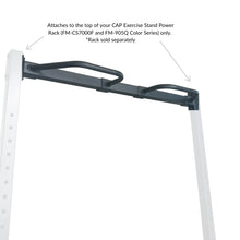 Load image into Gallery viewer, CAP Barbell Pull up Attachment for FM-905Q Color Series, Black
