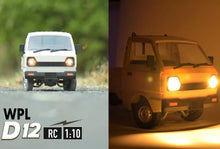 Load image into Gallery viewer, RC Car 1/10 RC Drift Car RTR Remote Control Car, Kei Truck Crawler Off Road 2.4G with Proportional Throttle Steering
