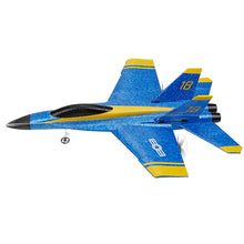 Load image into Gallery viewer, RC Plane Remote Control Airplane RTF RC Plane 2 Channel Remote Control Airplane, 2.4GHz Radio Control F18 Jet Aircraft with 2 Batteries
