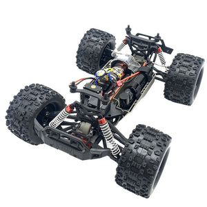 1:10 Scale All Terrain RC Car, Brushless 80km/h High Speed 4WD Electric Vehicle with 2.4 GHz Remote Control, 4X4
