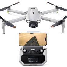 Load image into Gallery viewer, 2 Drone with 6K Camera for Adults, 3-Axis Gimbal, 4K/30fps Video, 70-Min Flight Time with 2 Batteries, 10000ft FPV Transmission Professional Drone
