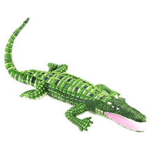 Load image into Gallery viewer, Alligator Plush, Realistic Large Crocodile Stuffed Animal Toys,39.3 inches,Green
