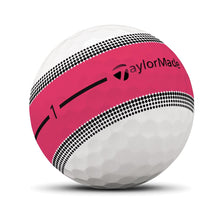 Load image into Gallery viewer, TaylorMade Golf 2025 Tour Response Golf Balls, Pink Stripe, 1 Dozen
