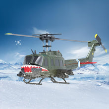 Load image into Gallery viewer, RC ERA C032 UH-1 Huey 6CH RC Helicopter Toy - Flybarless 3D Stunt Drone with 6-Axis Gyro, Altitude Hold &amp; Brushless Motor - RTR Military Aircraft
