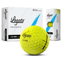 Load image into Gallery viewer, Legato Golf Balls LTX3085, 3 Piece, Urethane Cover, Yellow, 1 Dozen
