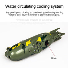 Load image into Gallery viewer, Mini Remote Control Submarine, 6-Channel Waterproof Electric Military Model, Water Diving Remote Control Toys, Fun Gifts
