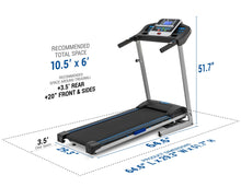 Load image into Gallery viewer, XTERRA Fitness TR260 Folding Smart Treadmill
