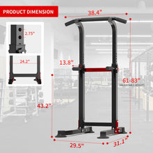 Load image into Gallery viewer, ZENOVA Pull Up Bar Dip Bar Power Tower
