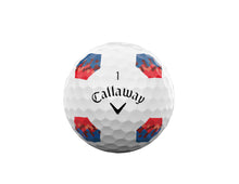 Load image into Gallery viewer, Callaway Golf Chrome Tour X 2026 Golf Balls(Tru Track Blue/Red,One Dozen)
