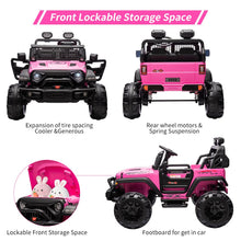 Load image into Gallery viewer, 12V Kids Ride-On 2 Seaters Electric Car with Remote Control Battery-Powered Electric Vehicle 2x120W Motors
