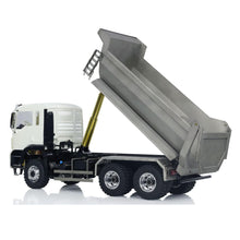 Load image into Gallery viewer, 1/14 6 * 6 Front Cylinder Hydraulic Dumper Truck Tipper RC Model 540 Motor Lock Servo Light Sound System Lesu Construction Vehicle

