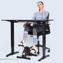 Load image into Gallery viewer, HOMGIM Motorized Mini Exercise Bike Electric Pedal Exerciser (Black)
