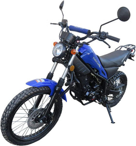250cc Dirt Bike Pit Bike Adult 250cc Dirtbike Magician 250cc Motorcycle 5 Speed Manual Clutch Gas Street Bike (Black)