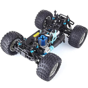 BINGXMF 1/10 Nitro RC Truck 80KM/H Fast Nitro Gas Power Car 4WD Two Speed Off Road Climbing Truck Buggy for Adult 18CXP Gas-Engine