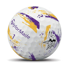 Load image into Gallery viewer, TaylorMade Golf SpeedSoft NFL Ink Golf Balls, Minnesota Vikings, 1 Dozen
