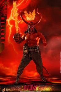 Hot Toys Hellboy 1/6 Sixth Scale Movie Masterpiece Series MMS527 - Hell Boy (2021) Collectible Action Figure
