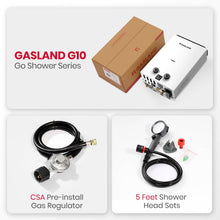 Load image into Gallery viewer, GASLAND Goshower Outdoor Portable Propane Water Heater |10L 2.64GPM|Compact
