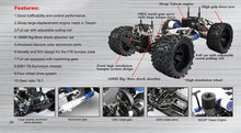 Load image into Gallery viewer, 1/8 Nitro RC Car for Adult 90KM/H 2.4G Full Proportional Nitro Gas Power Remote Control Truck RTR 30CXP Nitro Engine with Pull Starter
