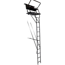 Load image into Gallery viewer, BIG GAME Spector XT 2-Person Ladder Whitetail Deer Elk Mule Above Hunting Outdoors Flex-Tek Seats 17' Tall Tree Stand
