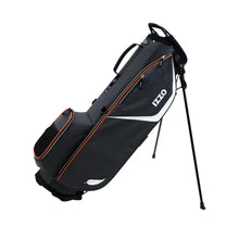 Load image into Gallery viewer, Izzo Golf Ultra-Lite Stand Golf Bag with Dual-Straps &amp; Exclusive Features, Grey/Orange, 3.2 pounds
