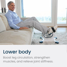 Load image into Gallery viewer, Nobol PhysioPedal® Motorized Under Desk Exercise Bike for Seniors &amp; Adults

