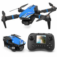 Load image into Gallery viewer, FPV Drone with Camera for Adults LCD Screen RC Foldable Mini Drones for Kids Beginners, Brushless Motor 270° Obstacle Avoidance, Support 32G SD Card MAX Under 250G Gift for the Children Boys and Girls
