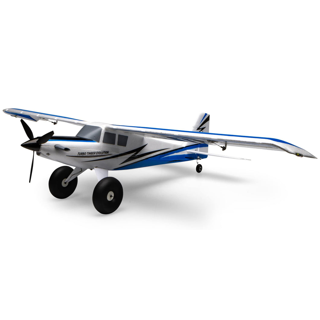 RC Airplane UMX Turbo Timber Evolution BNF Basic Transmitter Battery and Charger Not Included with AS3X and Safe