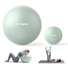 Load image into Gallery viewer, FITMIND Yoga Ball set-75cm&amp;25cm(Green)
