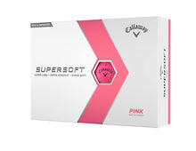 Load image into Gallery viewer, Callaway Golf Supersoft Golf Balls (2023, Pink)
