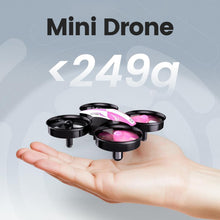 Load image into Gallery viewer, Holy Stone HS210 Mini Drone for Kids 8-12 and Beginners, RC Nano Quadcopter Indoor Drone with Circle Fly, Auto Hovering, 3D Flip, and Headless Mode, Great Gift Toy for Boys and Girls, Pink
