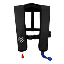 Load image into Gallery viewer, Inflatable Life Jackets for Adults Life Vests Automatic PFD Low Profile Load Capacity Up to 330lbs (Black)
