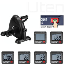 Load image into Gallery viewer, Mini Exercise Bike, Uten Under Desk Bike Pedal Exerciser - Black

