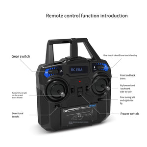 Helicopter Remote Control Multipurpose Helicopter 6-Axis Gyroscope High Suspension Barometer (Dual Battery Remote) Red Version