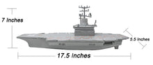 Load image into Gallery viewer, Toy Aircraft Carrier Submarine and Battleship Destroyer Combo with 8 Mini Fighter Jets
