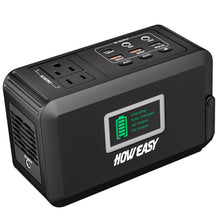 Load image into Gallery viewer, HOWEASY Portable Power Station 120W, 24000mAh Camping Solar Generator
