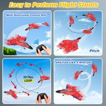 Load image into Gallery viewer, Fremego F-22 Raptor RC Plane 2.4GHz RC jet Fighter Toy Ready to Fly Remote Control Easy to Fly
