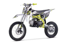 Load image into Gallery viewer, Upgraded 125cc Dirtbike X18 Dirt Bike DB X18 Racing DB18 Dirtbike 125cc 4 Speed Manual Clutch and Big Size Tires 17&quot;/14&quot; (Blue)
