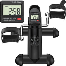 Load image into Gallery viewer, TABEKE Under Desk Bike Pedal Exerciser - Black
