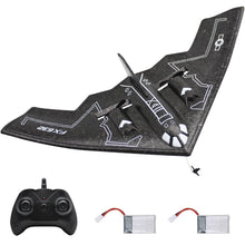 Load image into Gallery viewer, RC Airplane Remote Control B-2 Spirit Stealth Bomber Plane, 2.4Ghz 2CH Foam Drone Ready to Fly Aircraft Toy for Kids and Adults
